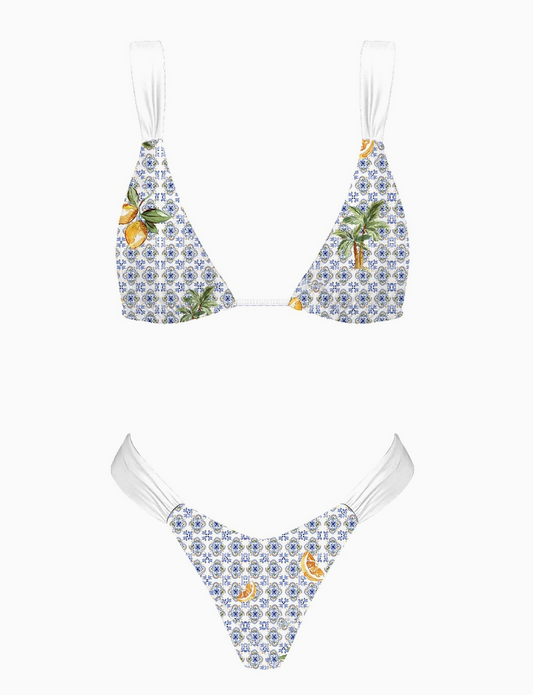 sage bikini set